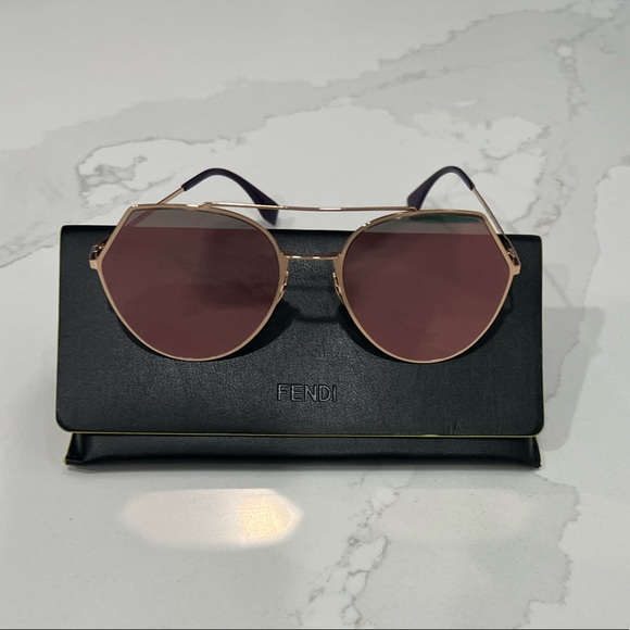 Fendi FF 0194/S Aviator Sunglasses